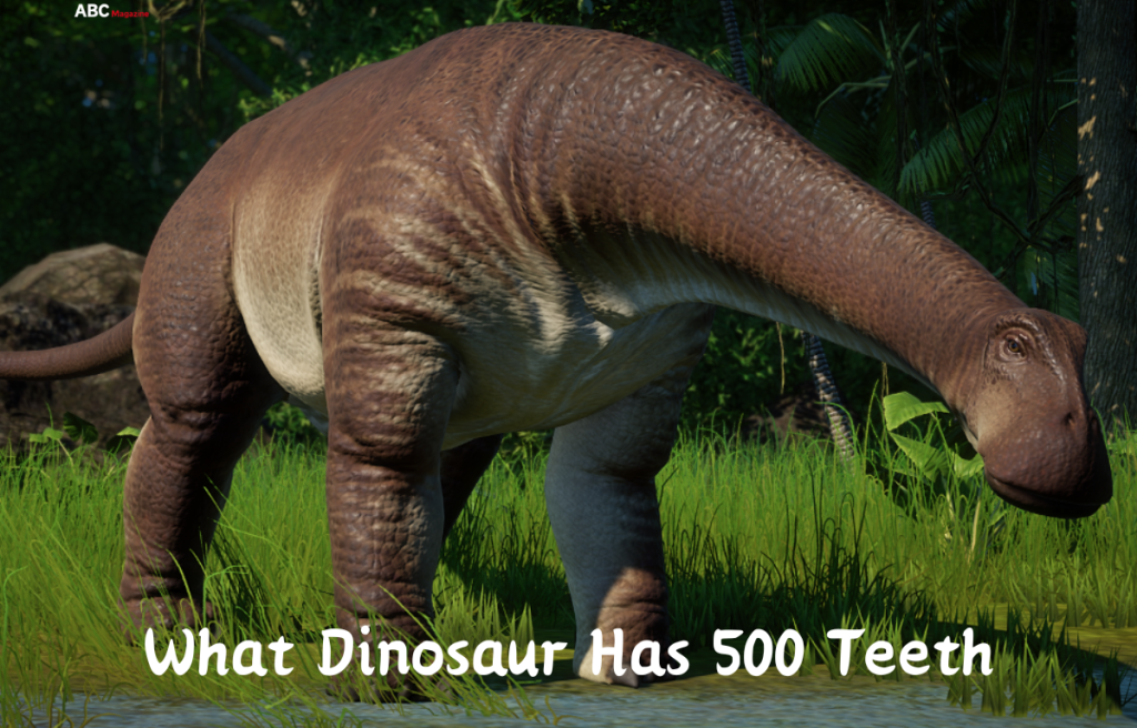 What Dinosaur Has 500 Teeth