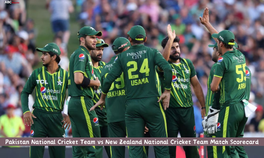 Pakistan National Cricket Team vs New Zealand National Cricket Team Match Scorecard