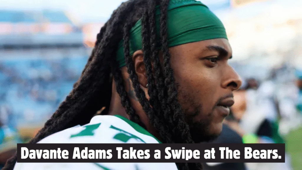 Davante Adams Takes a Swipe at the Bears.