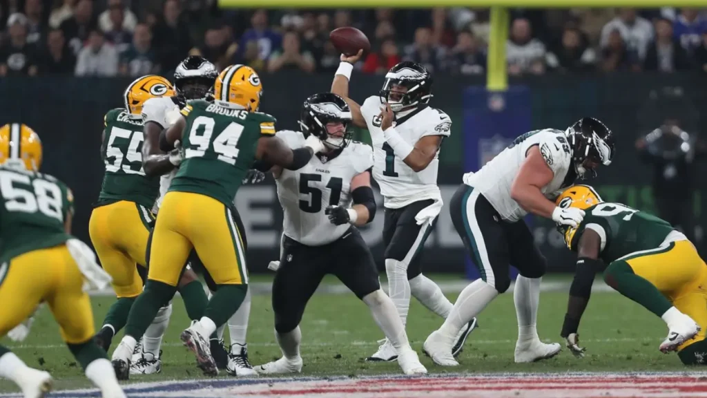 Green Bay Packers Vs Philadelphia Eagles Match Player Stats