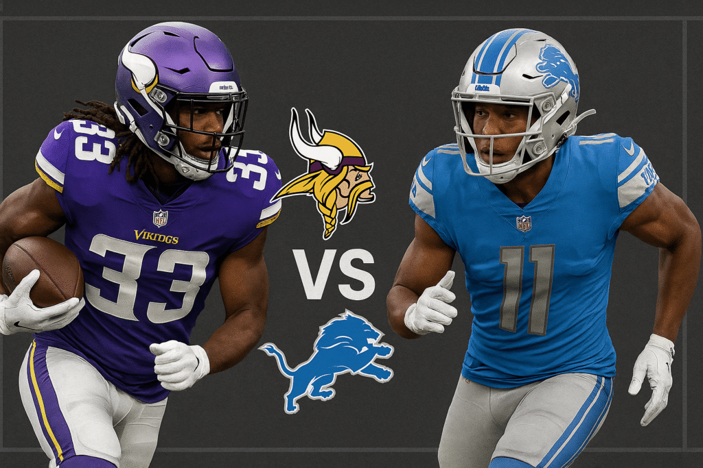 Minnesota Vikings vs Detroit Lions Match Player Stats