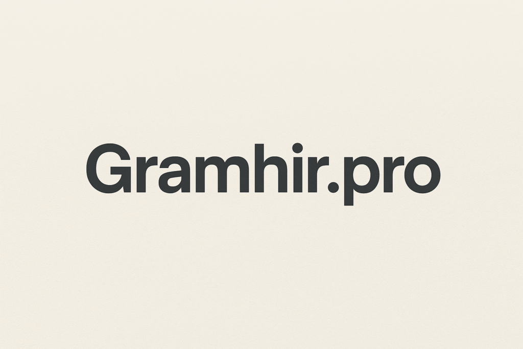 Gramhir .pro