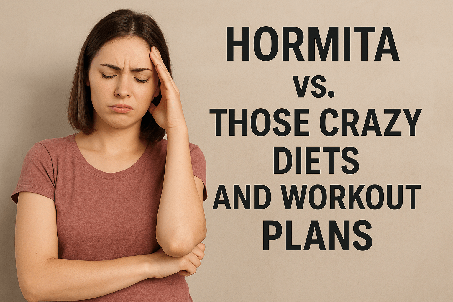 Hormita vs. Those Crazy Diets and Workout Plans Hormita